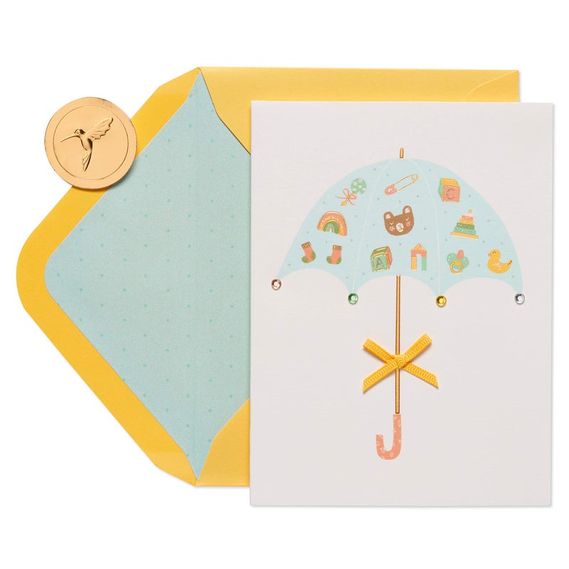 Papyrus Baby Shower Card (Love and Happiness) - Image 1